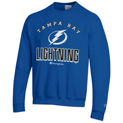 Tampa Bay Lightning Champion Eco Powerblend Crewneck Sweatshirt - Royal | NHL near me