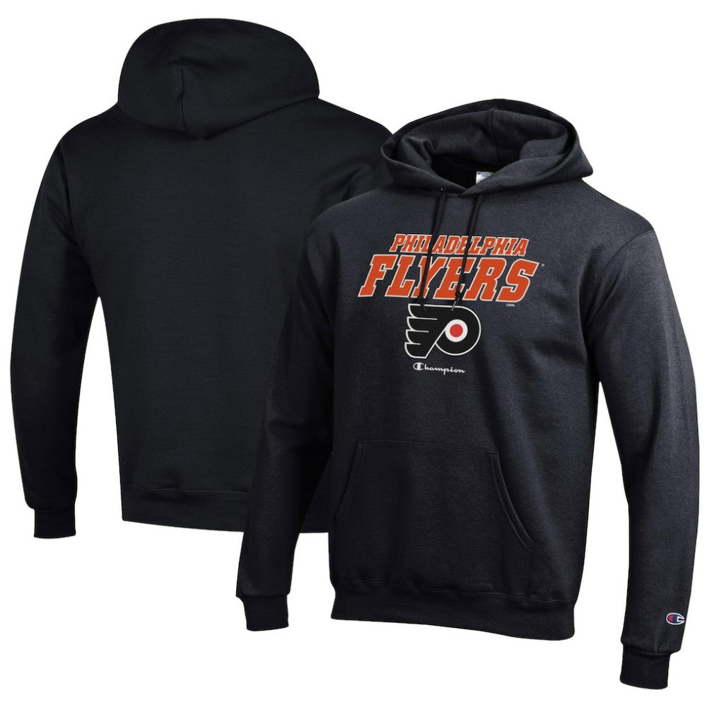 Philadelphia Flyers Champion Eco Powerblend Pullover Hoodie - Black | NHL online