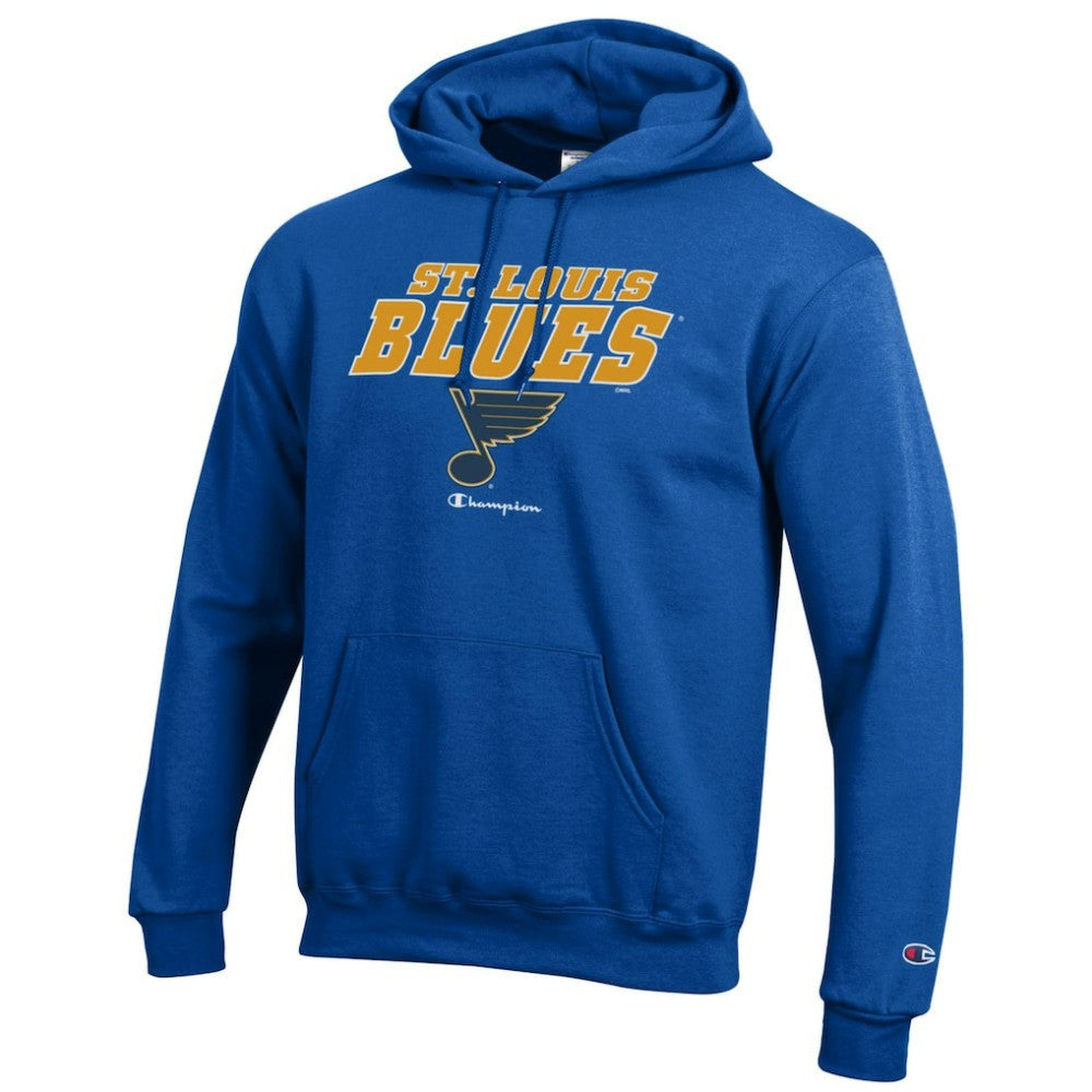 St. Louis Blues Champion Eco Powerblend Pullover Hoodie - Royal | NHL sale