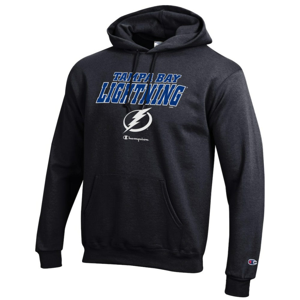 Tampa Bay Lightning Champion Eco Powerblend Pullover Hoodie - Black | NHL on sale