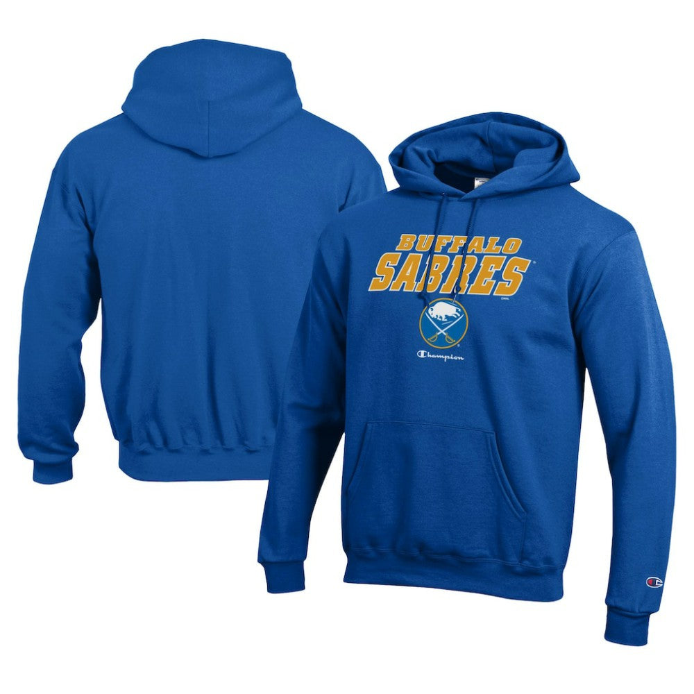 Buffalo Sabres Champion Eco Powerblend Pullover Hoodie - Royal | NHL sale