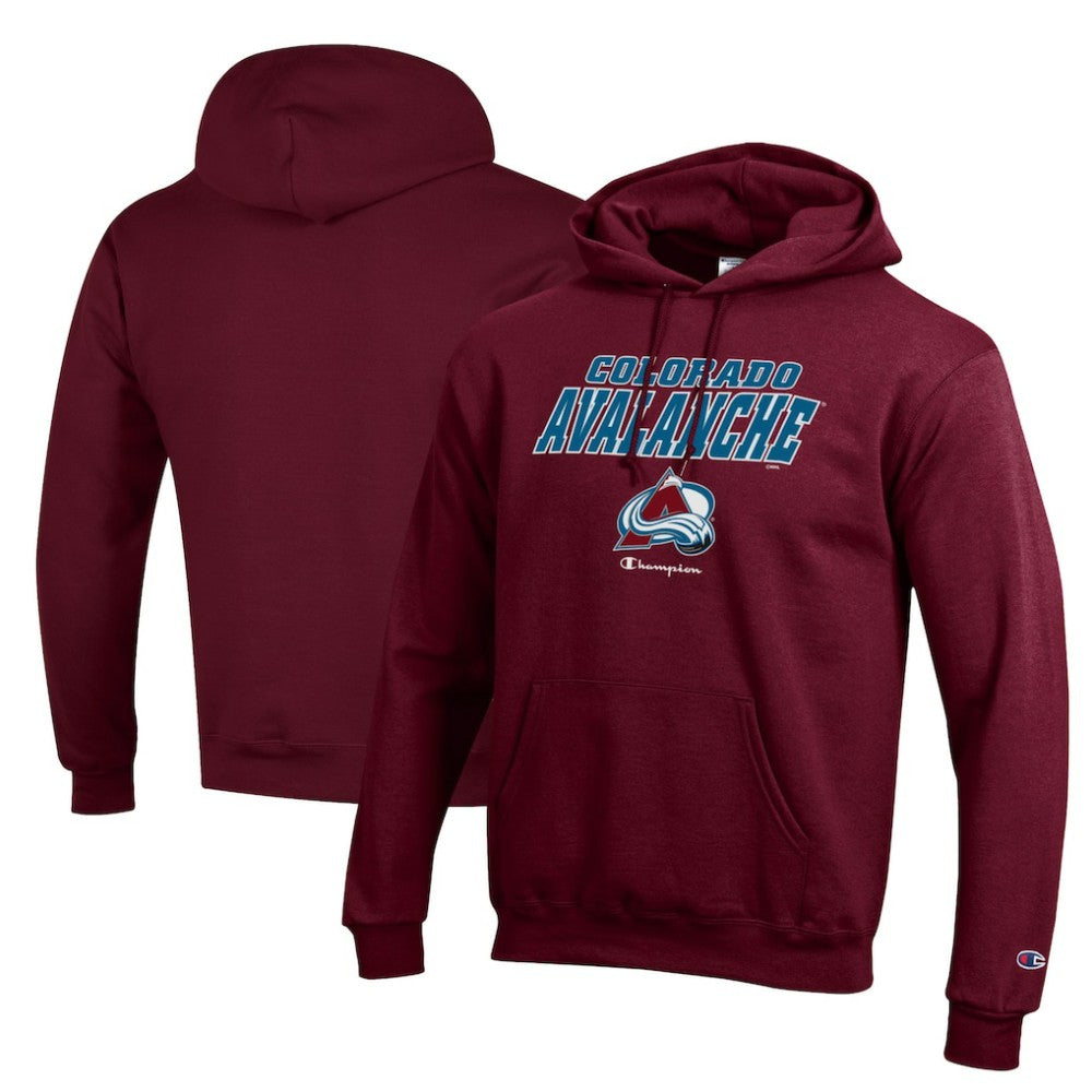 Colorado Avalanche Champion Eco Powerblend Pullover Hoodie - Burgundy | NHL online