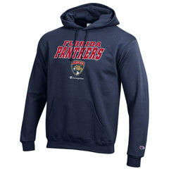 Florida Panthers Champion Eco Powerblend Pullover Hoodie - Navy | NHL near me