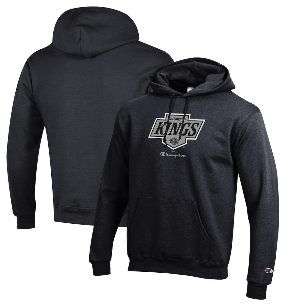 Los Angeles Kings Champion Eco Powerblend Pullover Hoodie - Black | NHL discount