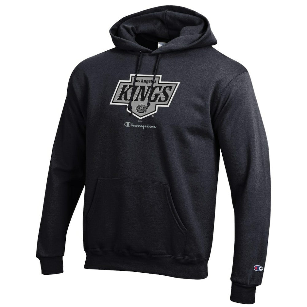 Los Angeles Kings Champion Eco Powerblend Pullover Hoodie - Black | NHL discount