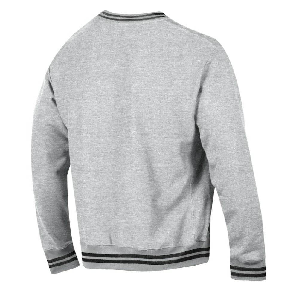 Philadelphia Flyers Champion Reverse Weave Yarn Dye Pullover Sweatshirt - Heather Gray | NHL sale