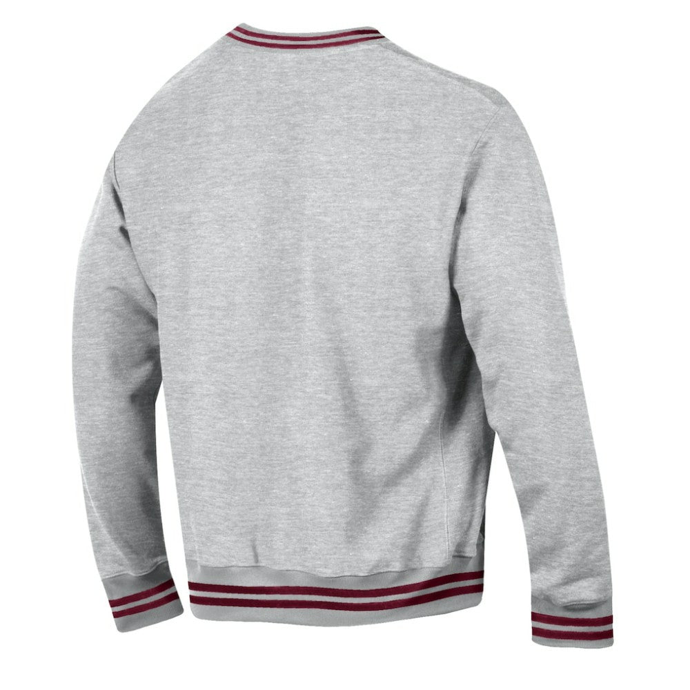 Colorado Avalanche Champion Reverse Weave Yarn Dye Pullover Sweatshirt - Heather Gray | NHL Clearance