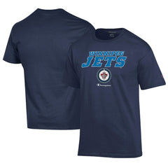 Winnipeg Jets Champion Jersey T-Shirt - Navy | NHL sale