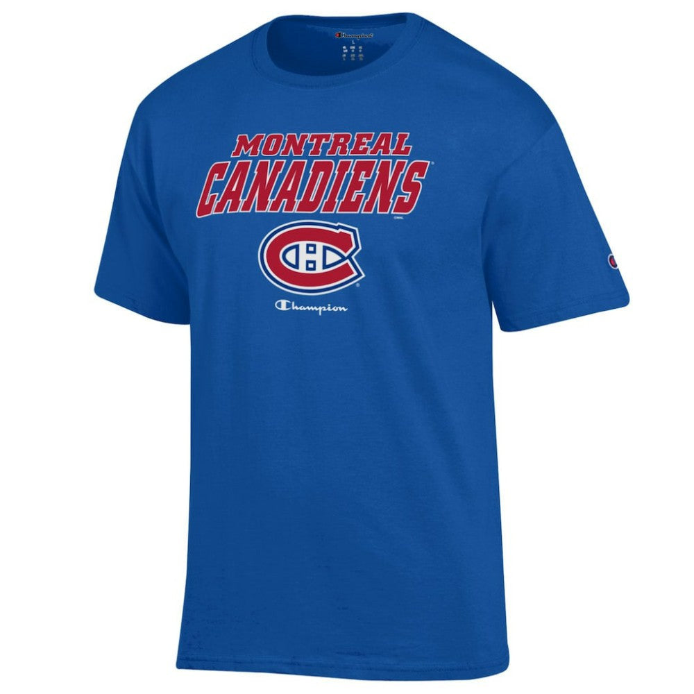 Montreal Canadiens Champion Jersey T-Shirt - Royal | NHL near me