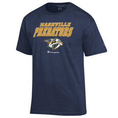 Nashville Predators Champion Jersey T-Shirt - Navy | NHL sale