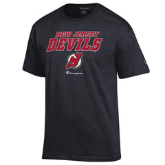 New Jersey Devils Champion Jersey T-Shirt - Black | NHL on sale