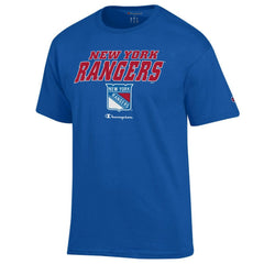 New York Rangers Champion Jersey T-Shirt - Royal | NHL online