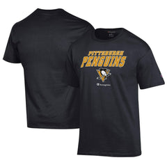 Pittsburgh Penguins Champion Jersey T-Shirt - Black | NHL online