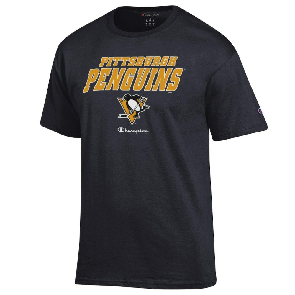 Pittsburgh Penguins Champion Jersey T-Shirt - Black | NHL online