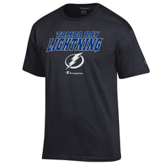 Tampa Bay Lightning Champion Jersey T-Shirt - Black | NHL near me
