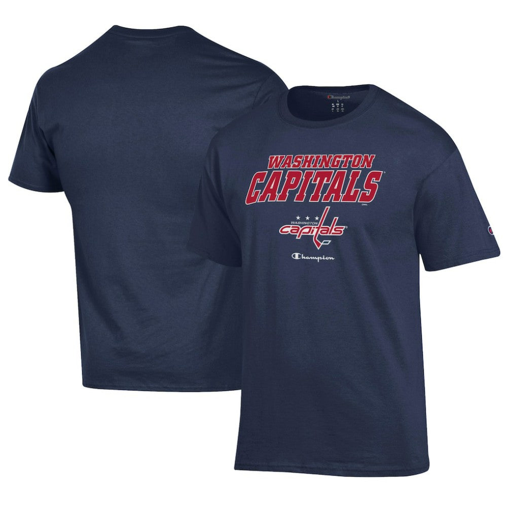 Washington Capitals Champion Jersey T-Shirt - Navy | NHL online
