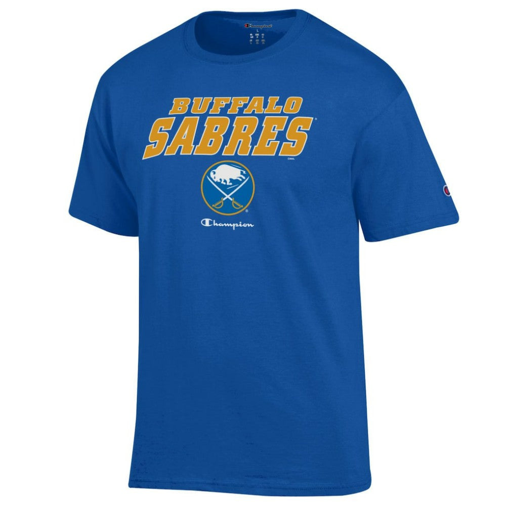 Buffalo Sabres Champion Jersey T-Shirt - Royal | NHL Clearance