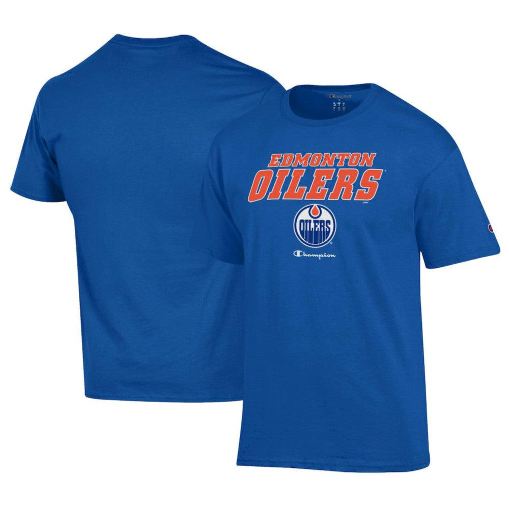 Edmonton Oilers Champion Jersey T-Shirt - Royal | NHL on sale