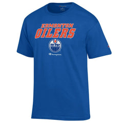 Edmonton Oilers Champion Jersey T-Shirt - Royal | NHL on sale