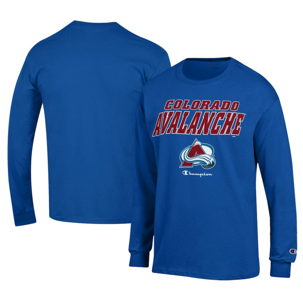 Colorado Avalanche Champion Long-Sleeve Jersey T-Shirt - Royal | NHL sale