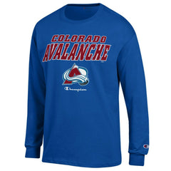 Colorado Avalanche Champion Long-Sleeve Jersey T-Shirt - Royal | NHL sale