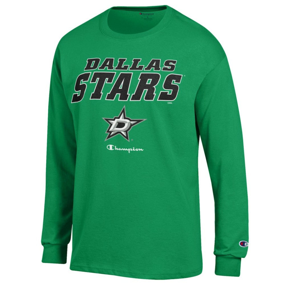 Dallas Stars Champion Long-Sleeve Jersey T-Shirt - Kelly Green | NHL sale
