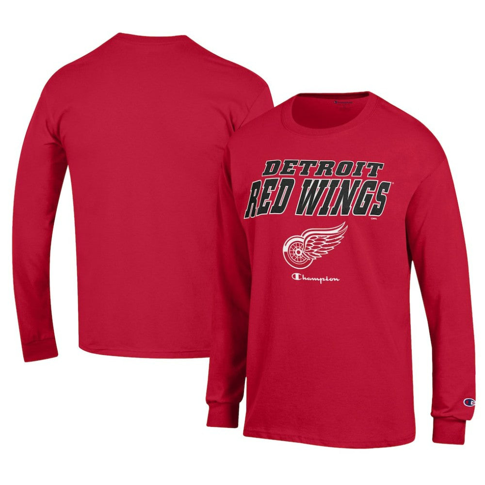 Detroit Red Wings Champion Long-Sleeve Jersey T-Shirt - Red | NHL sale