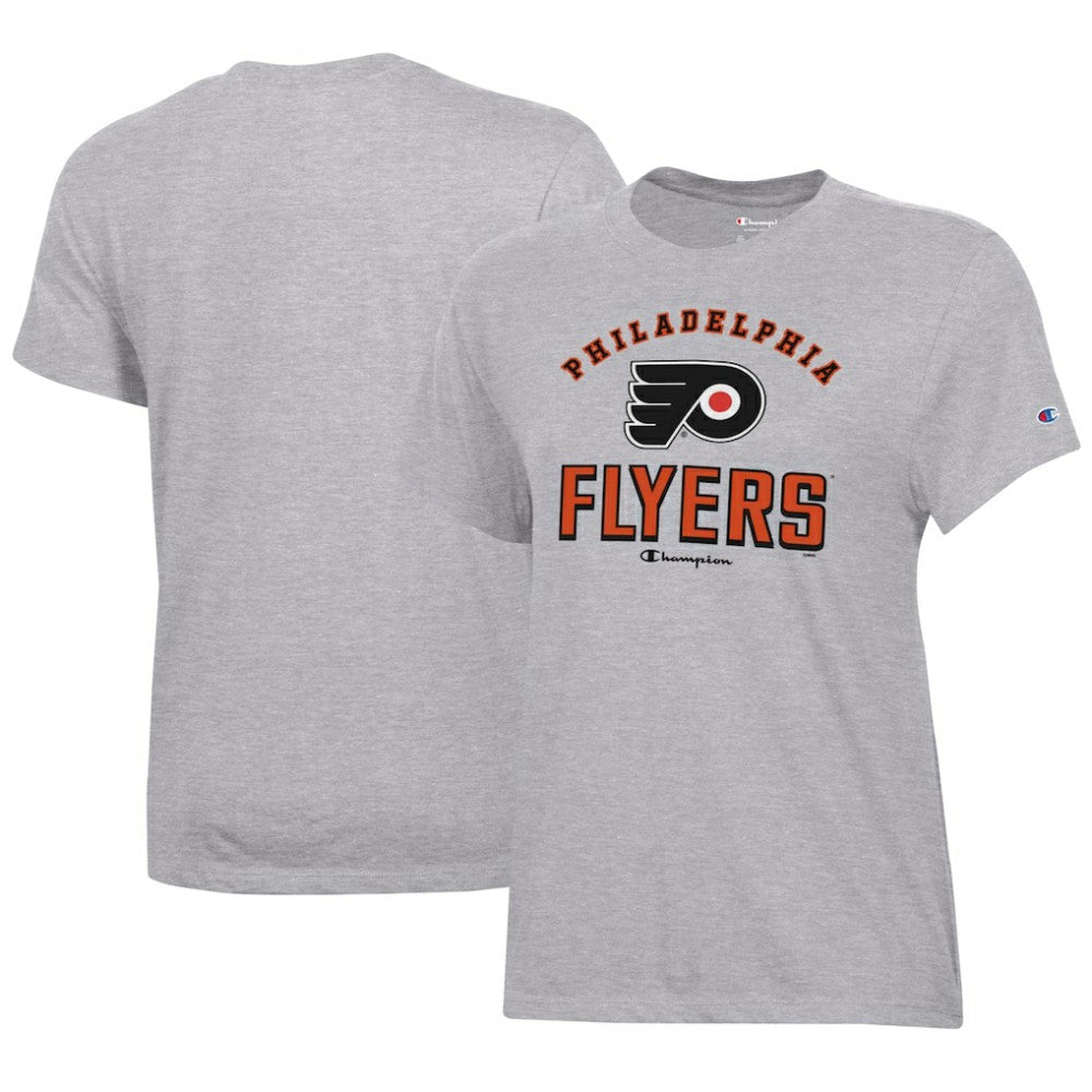 Philadelphia Flyers Champion Women's Core T-Shirt - Heather Gray | NHL on sale