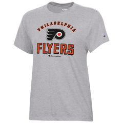 Philadelphia Flyers Champion Women's Core T-Shirt - Heather Gray | NHL on sale