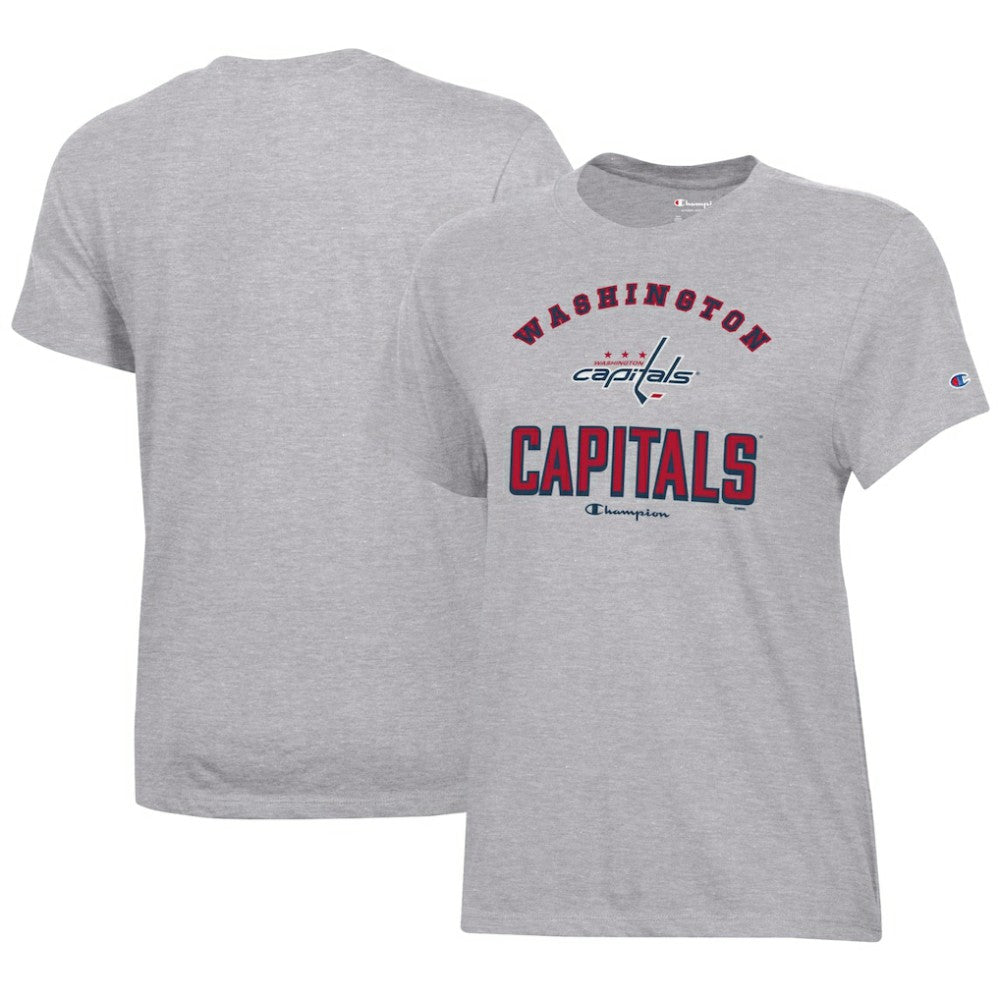 Washington Capitals Champion Women's Core T-Shirt - Heather Gray | NHL Clearance