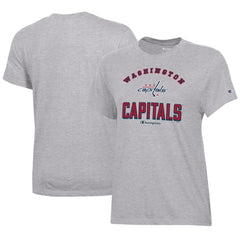 Washington Capitals Champion Women's Core T-Shirt - Heather Gray | NHL Clearance