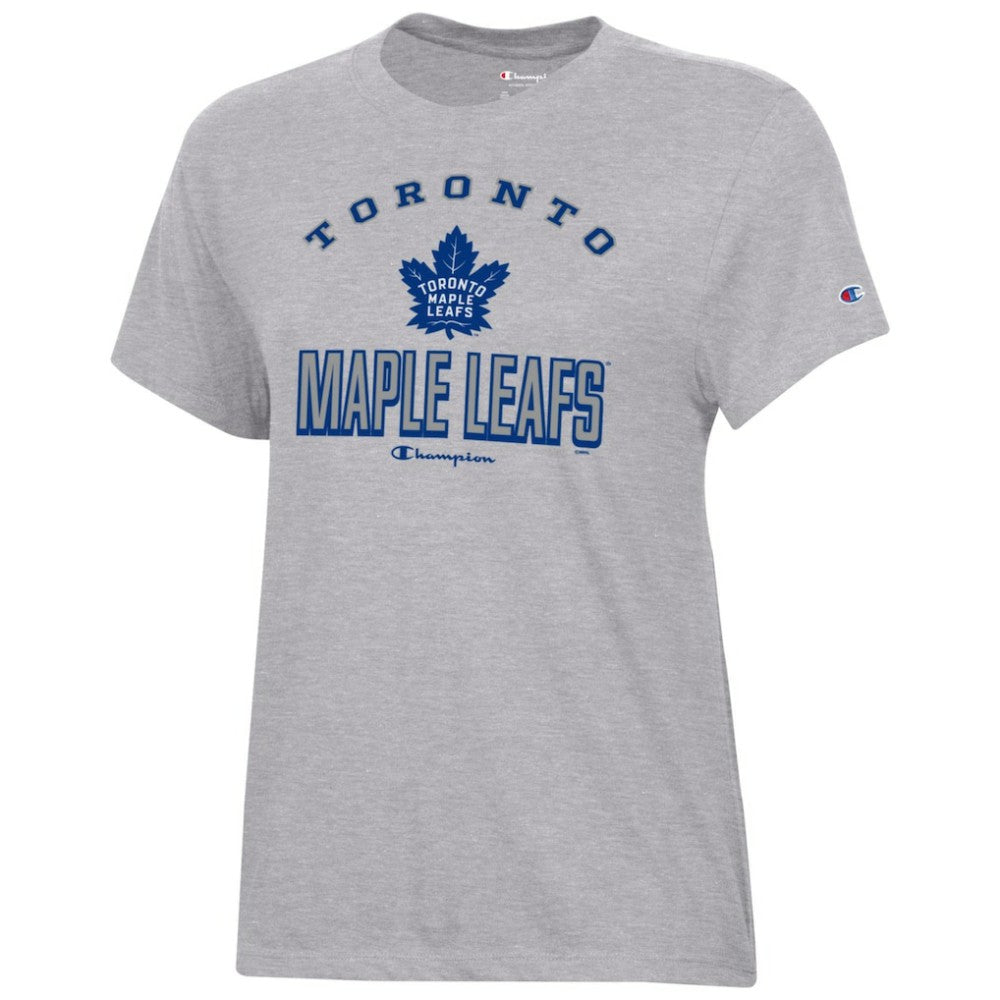 Toronto Maple Leafs Champion Women's Core T-Shirt - Heather Gray | NHL on sale