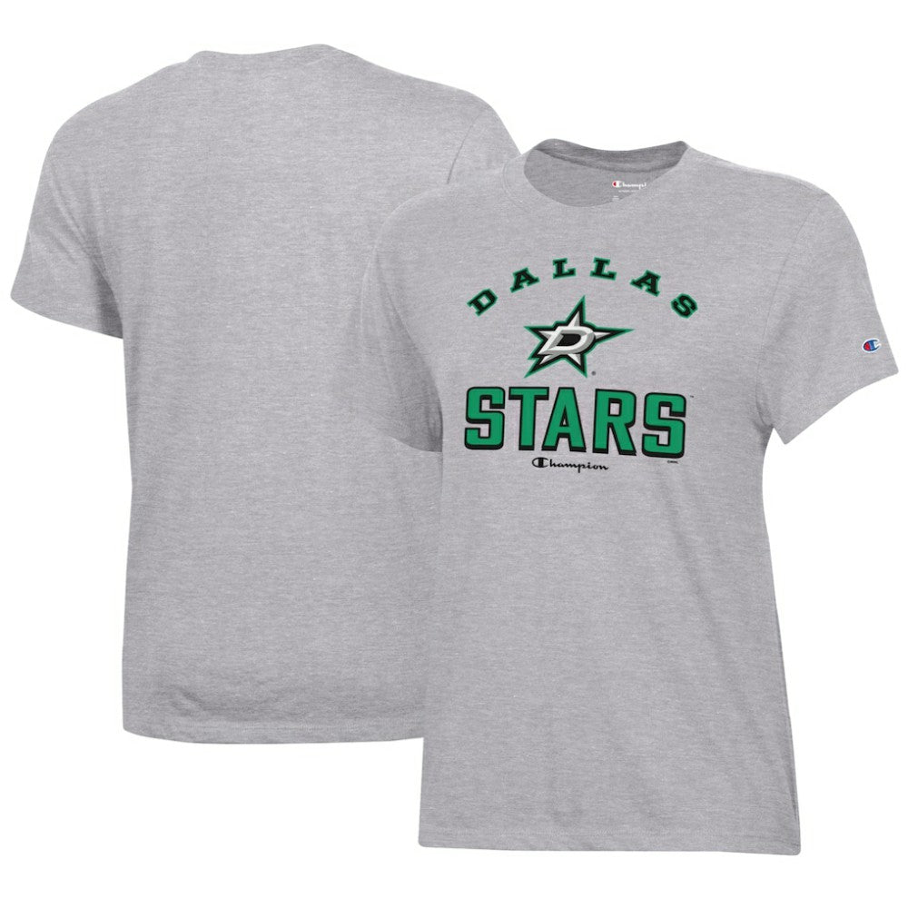 Dallas Stars Champion Women's Core T-Shirt - Heather Gray | NHL near me