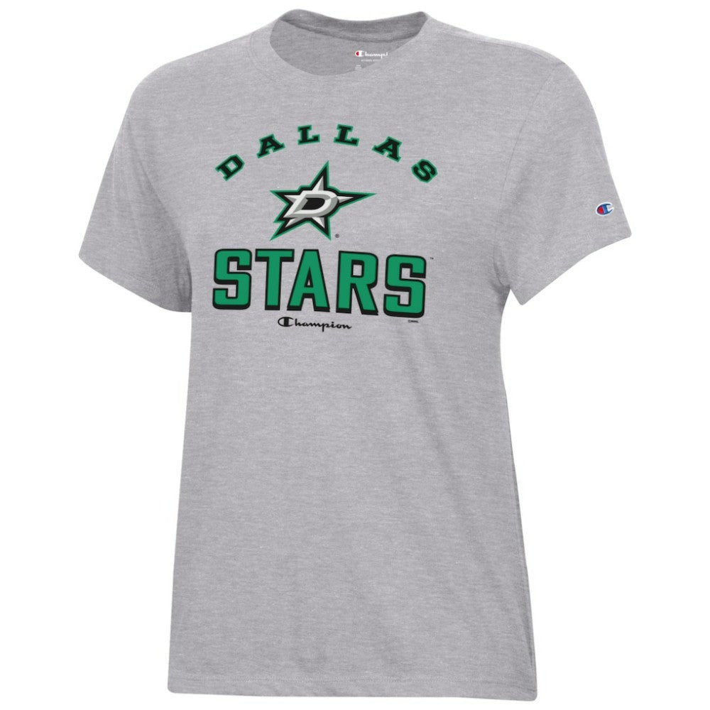 Dallas Stars Champion Women's Core T-Shirt - Heather Gray | NHL near me