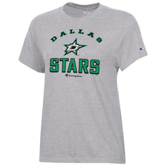 Dallas Stars Champion Women's Core T-Shirt - Heather Gray | NHL near me