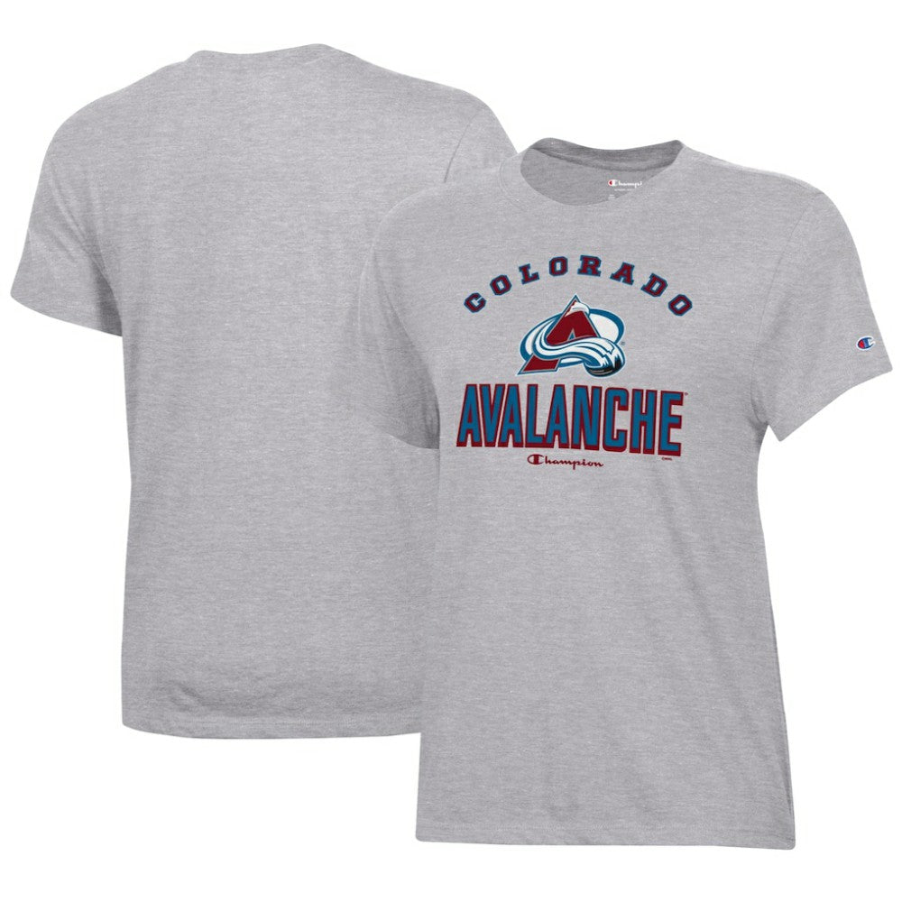 Colorado Avalanche Champion Women's Core T-Shirt - Heather Gray | NHL Clearance