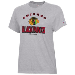 Chicago Blackhawks Champion Women's Core T-Shirt - Heather Gray | NHL sale