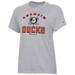 Anaheim Ducks Champion Women's Core T-Shirt - Heather Gray | NHL on sale