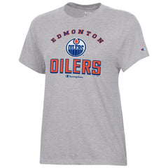 Edmonton Oilers Champion Women's Core T-Shirt - Heather Gray | NHL sale