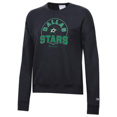 Dallas Stars Champion Women's Powerblend Pullover Sweatshirt - Black | NHL on sale