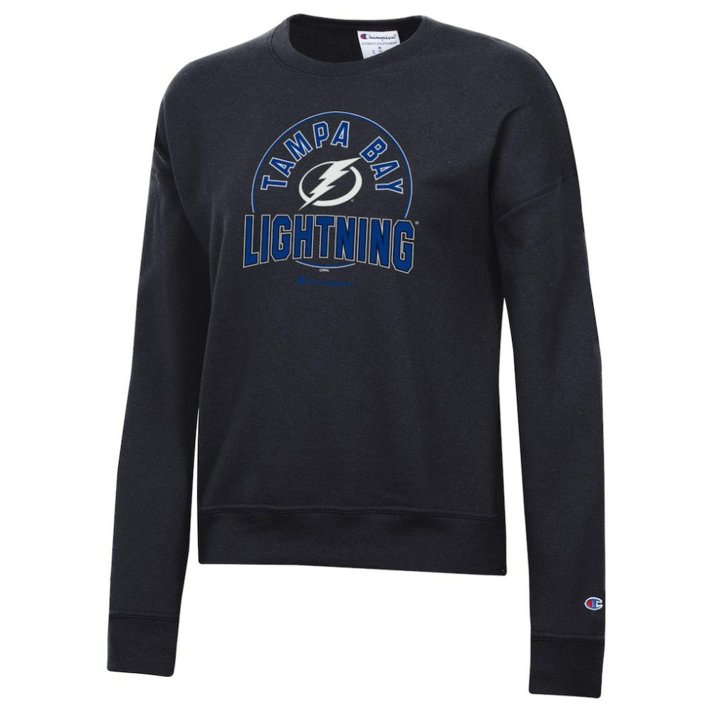 Tampa Bay Lightning Champion Women's Powerblend Pullover Sweatshirt - Black | NHL discount