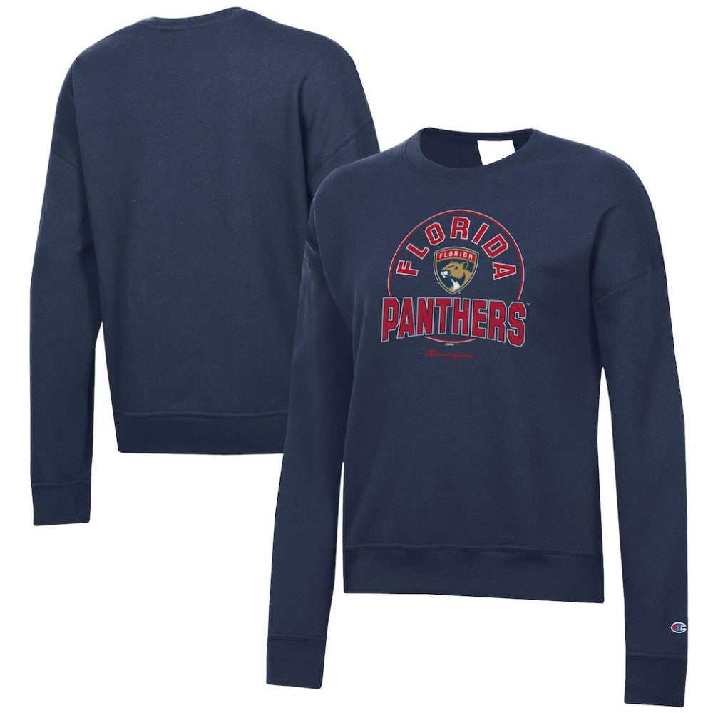 Florida Panthers Champion Women's Powerblend Pullover Sweatshirt - Navy | NHL online