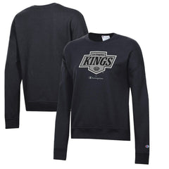 Los Angeles Kings Champion Women's Powerblend Pullover Sweatshirt - Black | NHL on sale