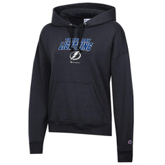 Tampa Bay Lightning Champion Women's Powerblend Fleece Pullover Hoodie - Black | NHL on sale