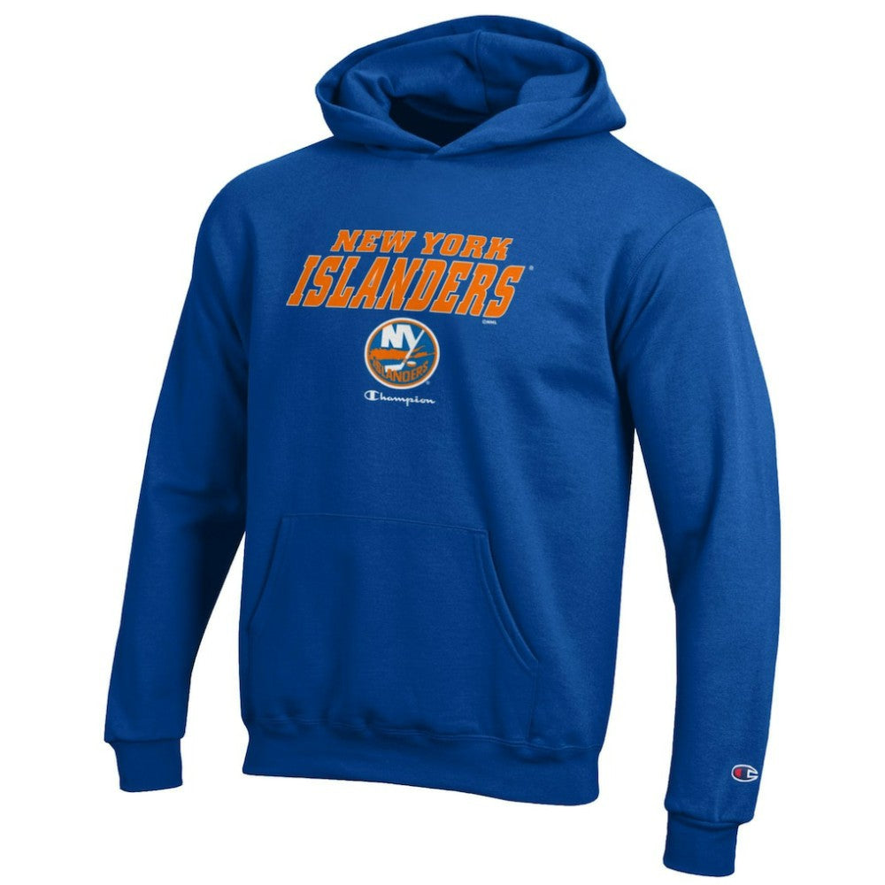 New York Islanders Champion Youth Eco Powerblend Pullover Hoodie - Royal | NHL sale