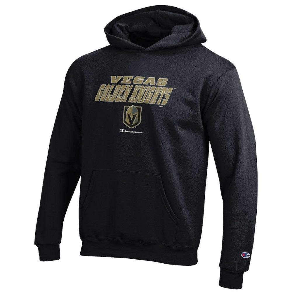 Vegas Golden Knights Champion Youth Eco Powerblend Pullover Hoodie - Black | NHL discount