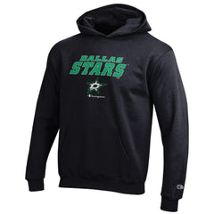 Dallas Stars Champion Youth Eco Powerblend Pullover Hoodie - Black | NHL sale