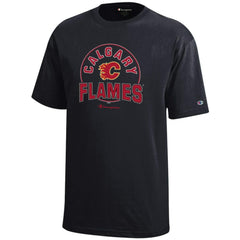 Calgary Flames Champion Youth Jersey T-Shirt - Black | NHL online