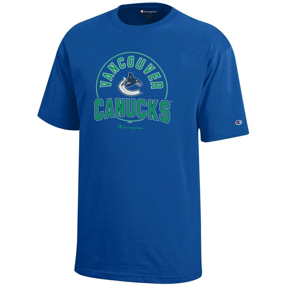 Vancouver Canucks Champion Youth Jersey T-Shirt - Royal | NHL sale