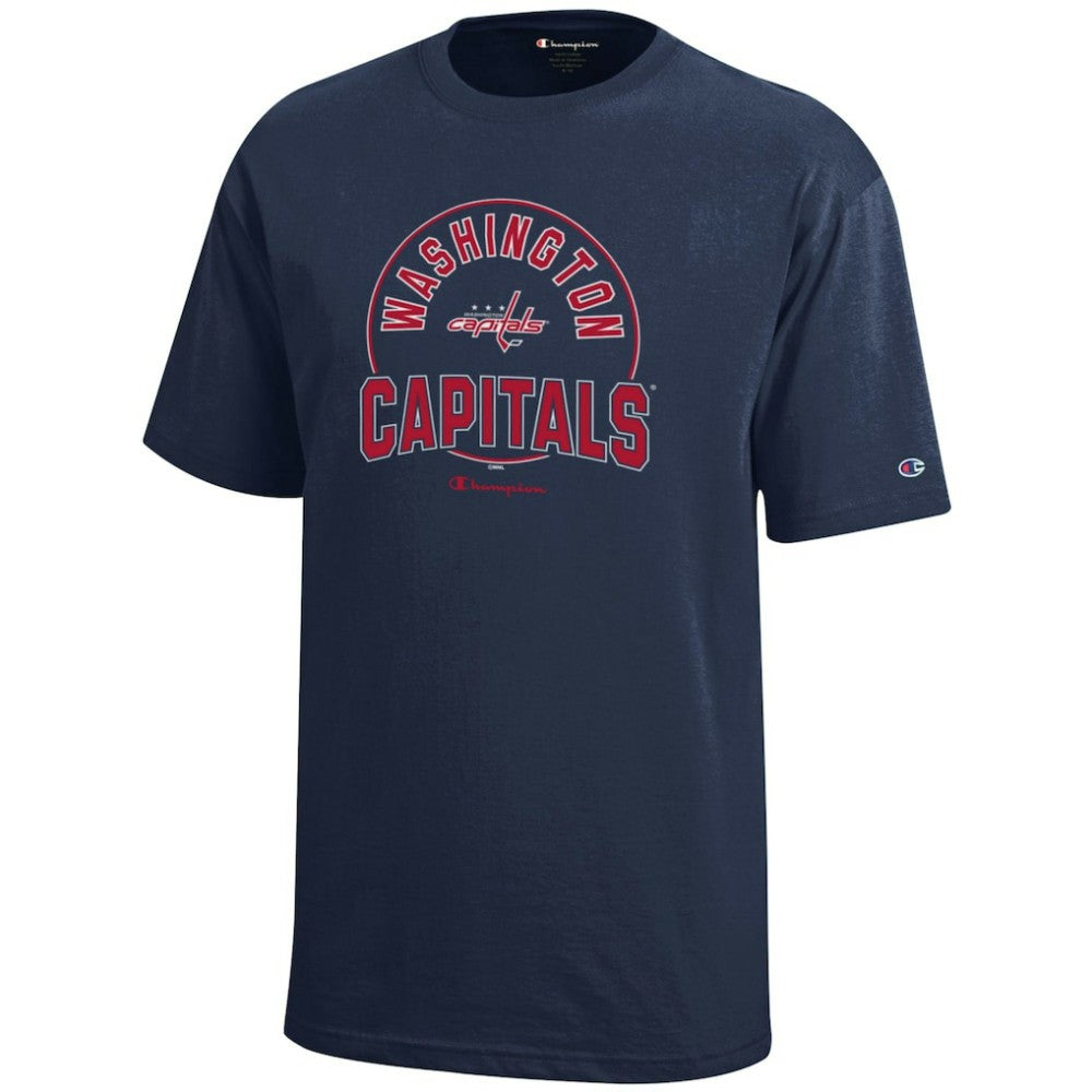 Washington Capitals Champion Youth Jersey T-Shirt - Navy | NHL online